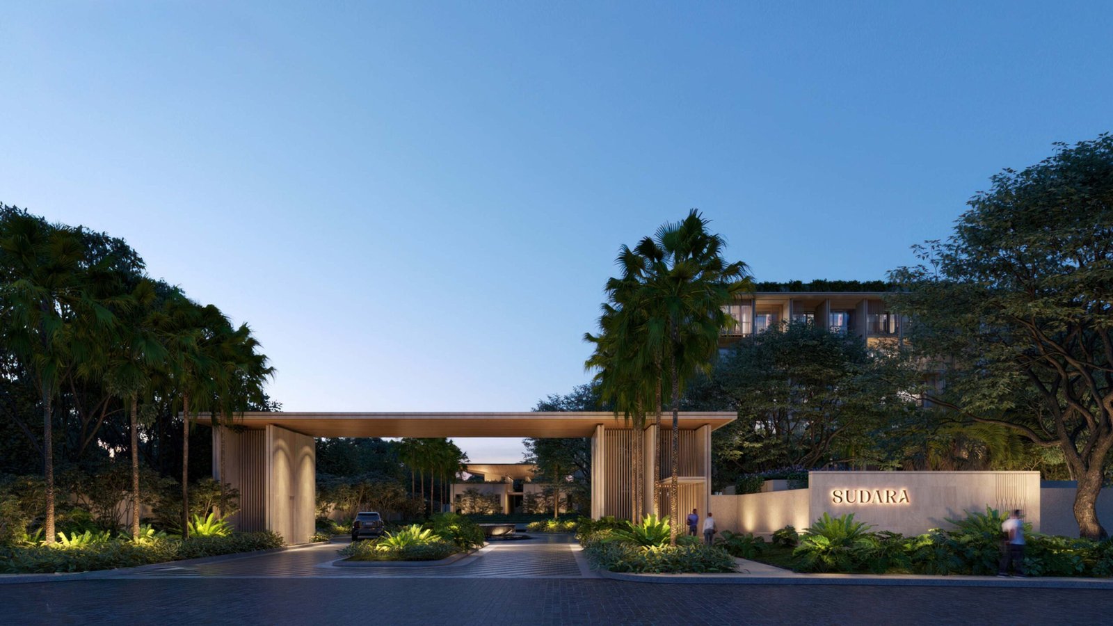 LED Wall – Front Entry Gate