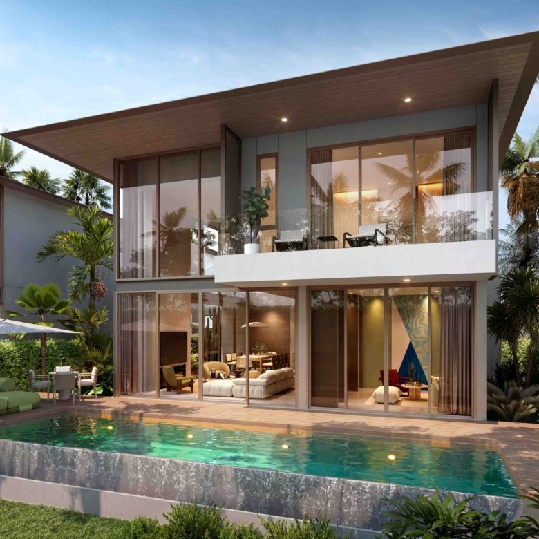 villa pool in phuket